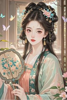 Mỹ Nhân Dưới Núi Hương Sơn